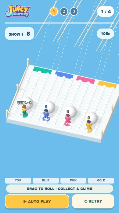 雪球搭桥竞速预览