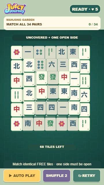 Mahjong Pairs preview