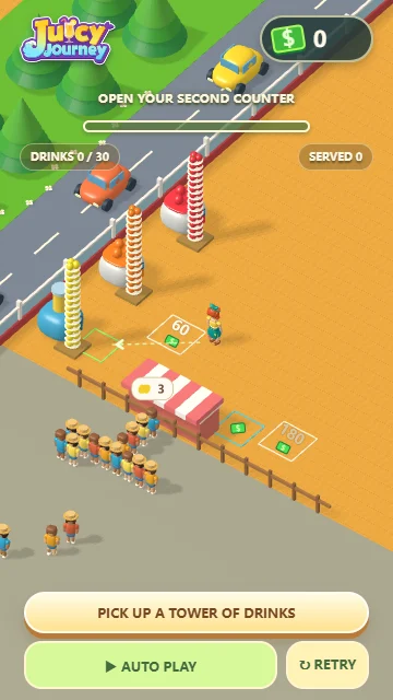 Juice Bar Rush preview